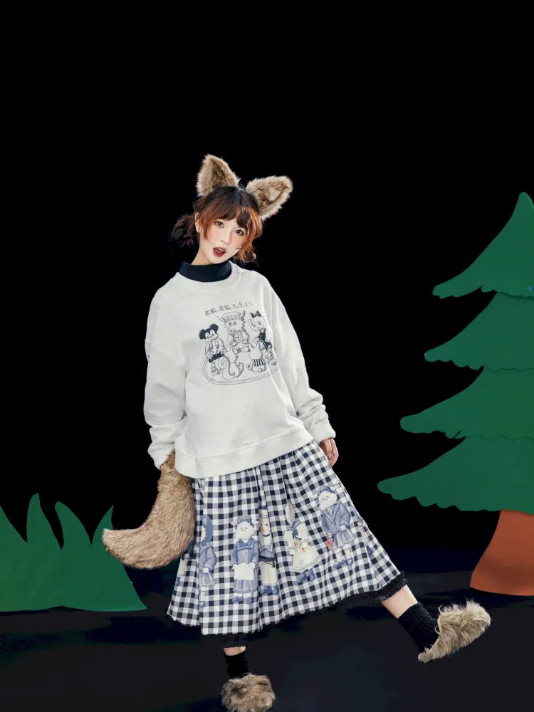 Speckled Casual Print Hoodie【s0000014157】