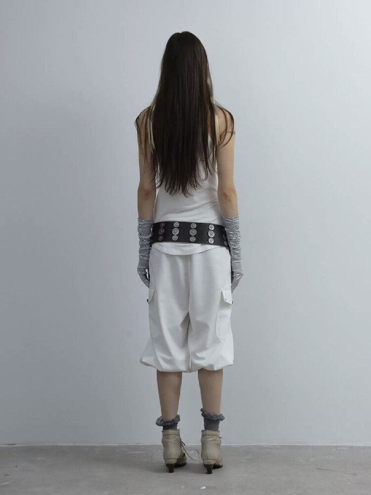 Cargo Pocket Loose Suit Pants【s0000016571】