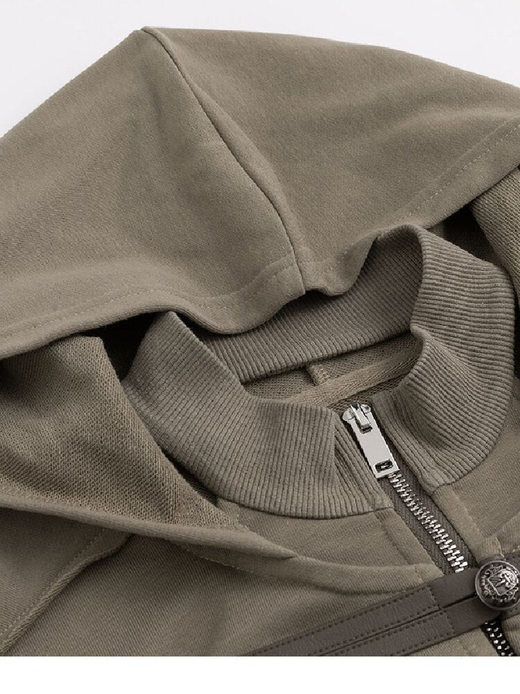 Metallic Napoleon Hooded Jacket【s0000018101】