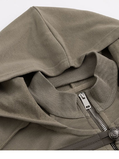 Metallic Napoleon Hooded Jacket【s0000018101】