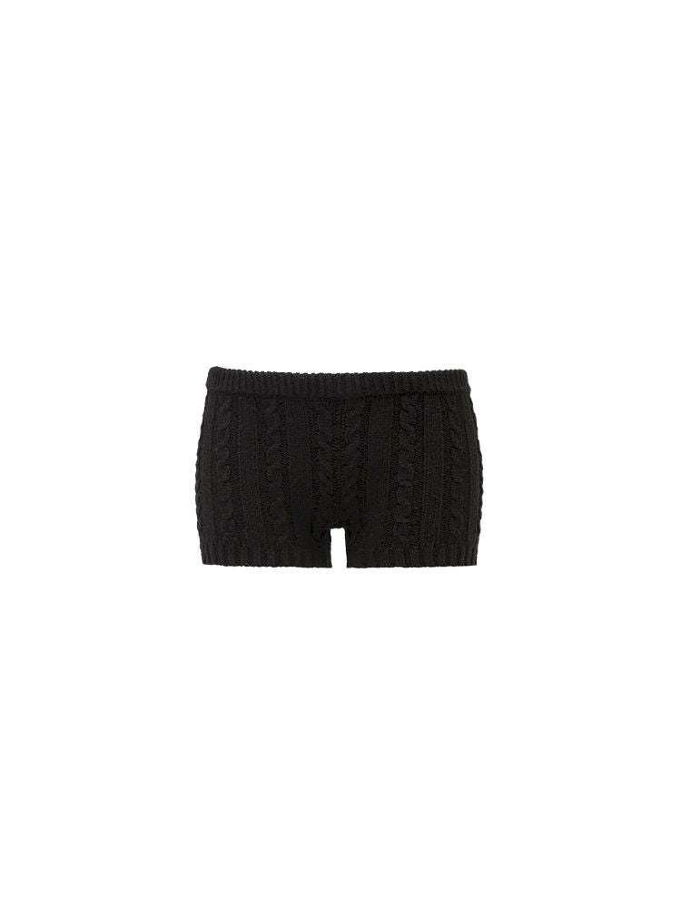 WRAP HIP MID-LOW RISE SHORTS SET [S0000010214]