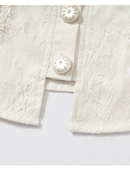 Medieval Heavy Work Lace Shirt【s0000017985】