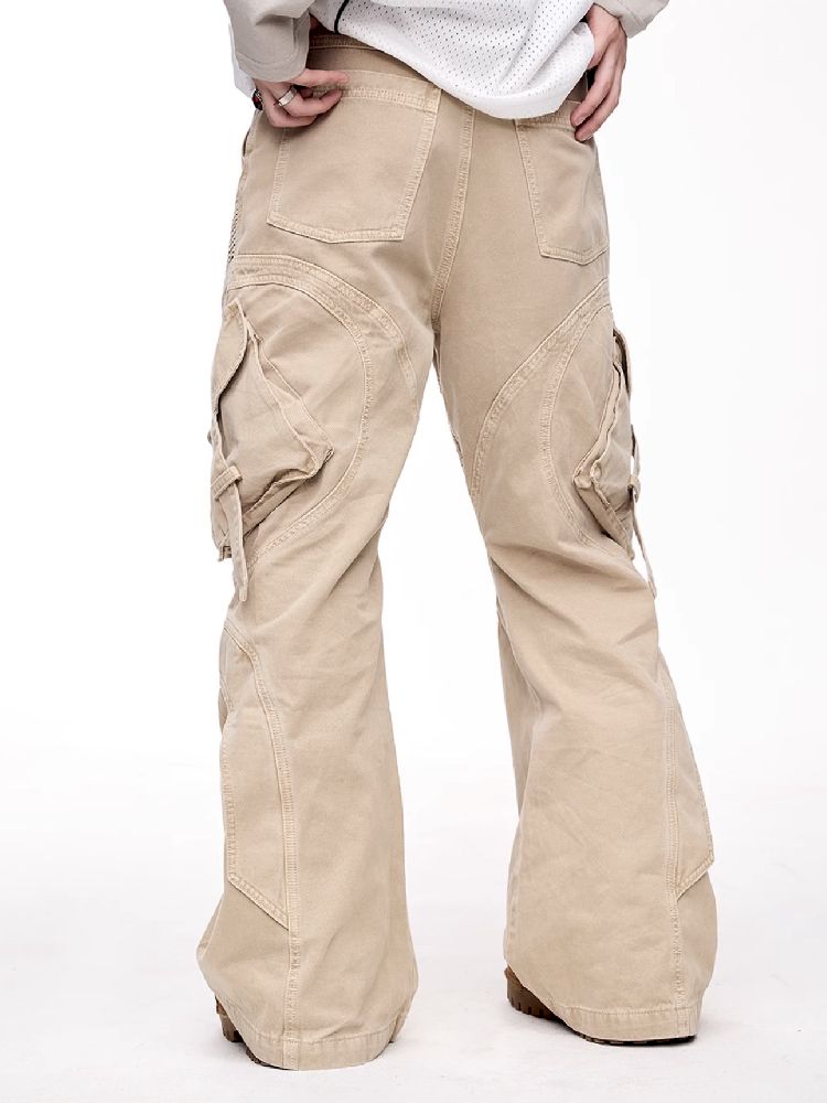 Micro Straight Leg Work Pants【s0000011363】