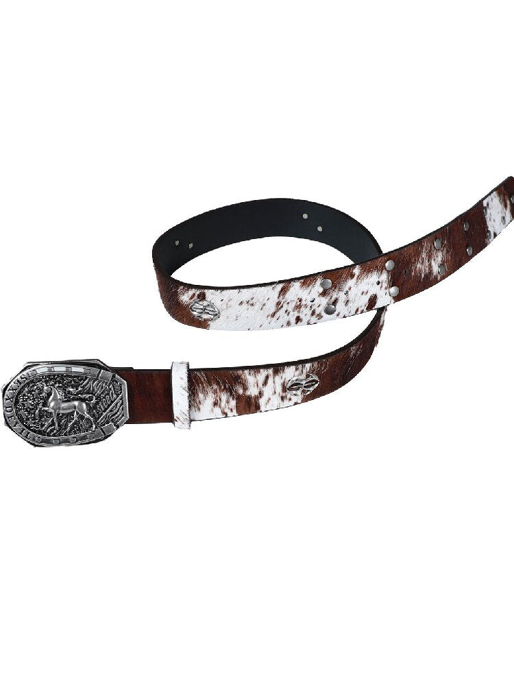 Old Top Layer Cowhide Rivet Belt【s0000016697】