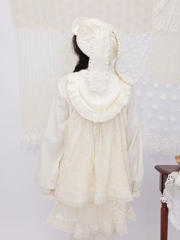 Bow Hook Flower Lace Suspenders【s0000016503】