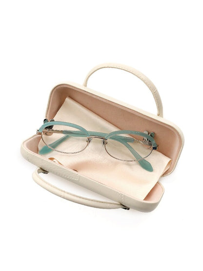 Metal Bow Rabbit Half Frame Glasses【s0000017440】