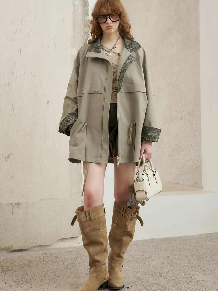 Mid-Length Trench Coat【s0000014078】