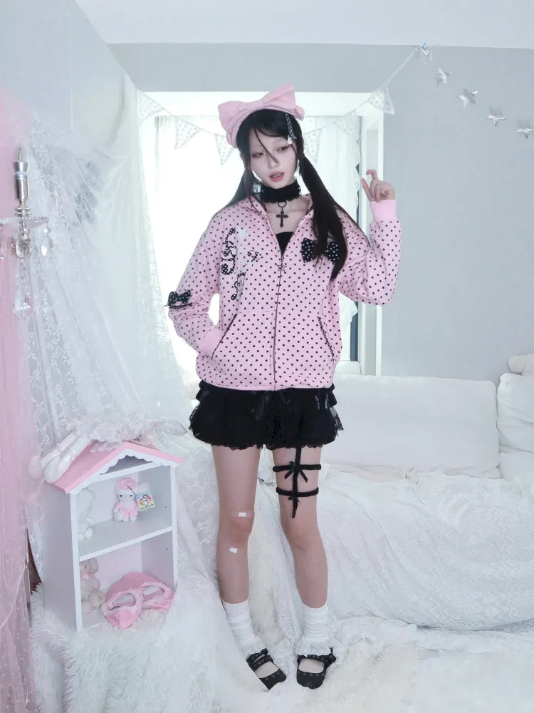 Lightweight Fleece Hoodie with Bunny Ears【s0000013970】