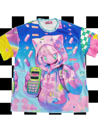 Harajuku wind cartoon tops【s0000013278】