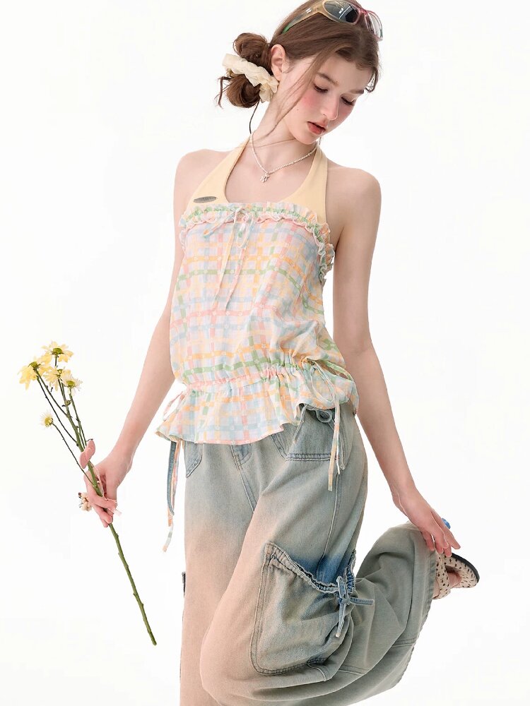 Halter Slimming Top With Camisole【s0000017679】