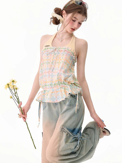 Halter Slimming Top With Camisole【s0000017679】