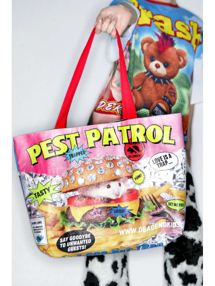 Mouse Print American Vintage Dupont Tote Bag【s0000014913】