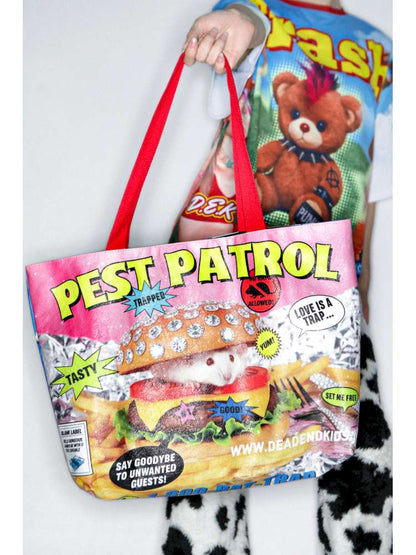 Mouse Print American Vintage Dupont Tote Bag【s0000014913】