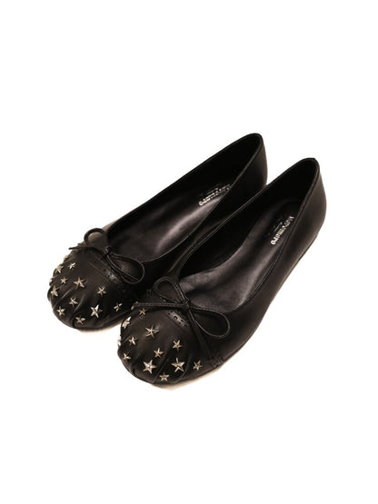 Baroque Star Studded Pleated Shoe【s0000016413】