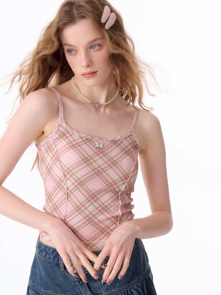 Retro Plaid Short Inner【s0000012262】