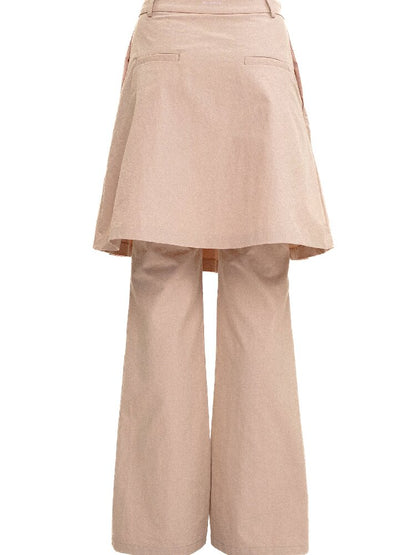 Bow Pleated Skirt Pants【s0000017422】