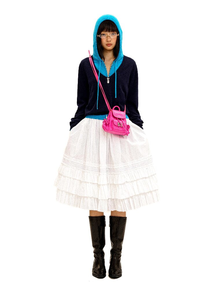 Heavy Works Layered Lace Skirt【s0000016092】