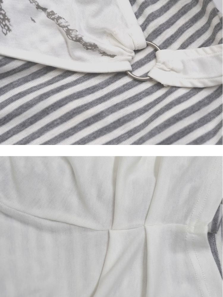 Striped Knit Cami Tank【s0000012628】