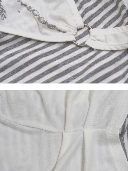 Striped Knit Cami Tank【s0000012628】