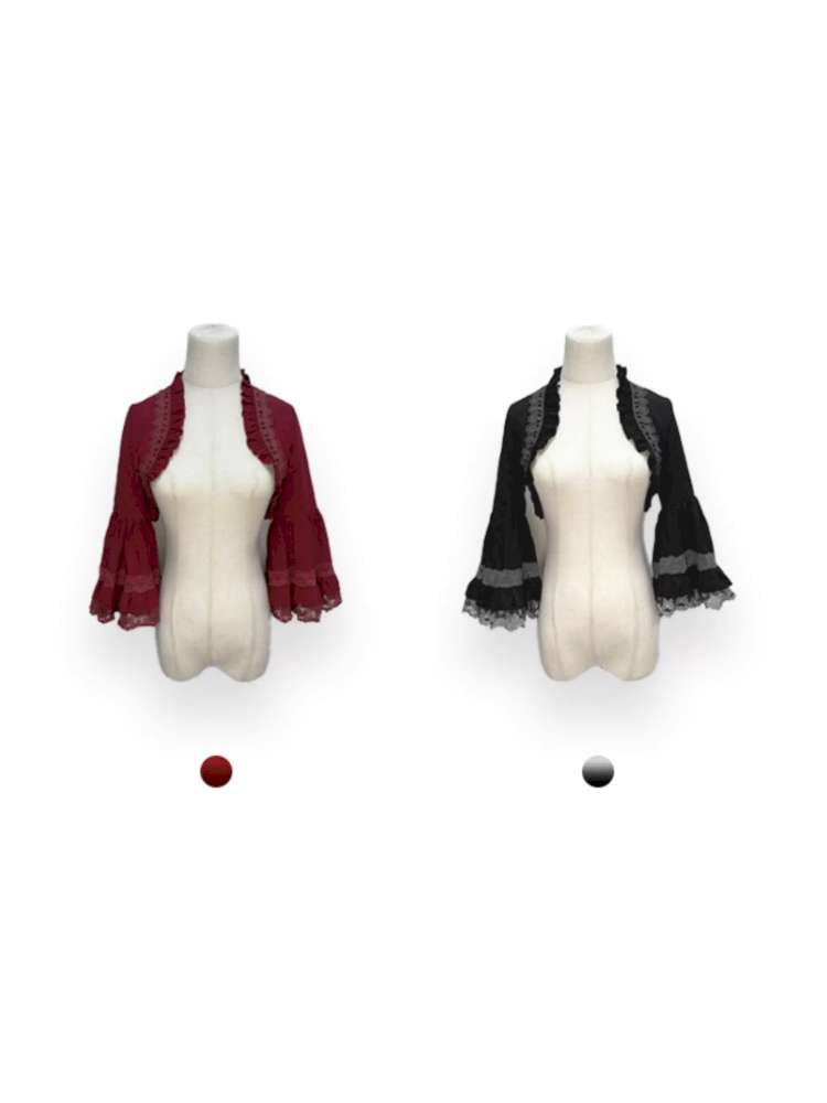 Dark Lolita Lace Mesh Sundress Dress【s0000014684】