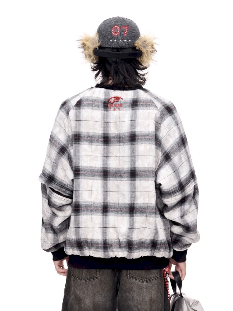 Velvet Removable Warm Cotton Jacket【s0000011366】