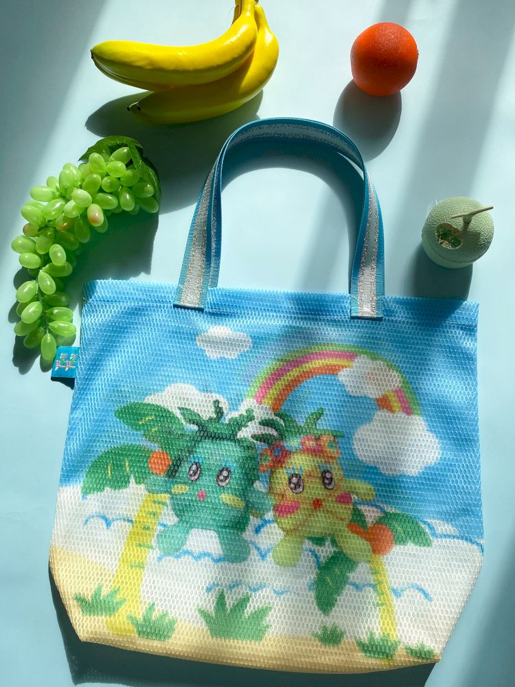 Fruit Large Capacity Printed Mesh Tote Bag【s0000012866】