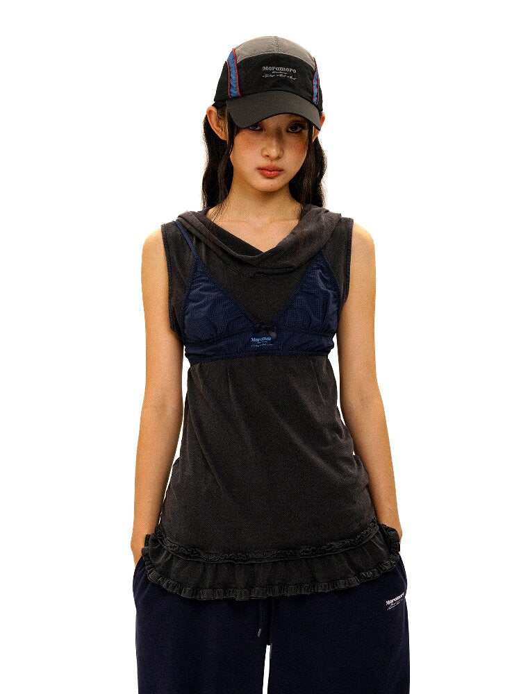 Multi-Fabric Patchwork Sports Cap【s0000017917】