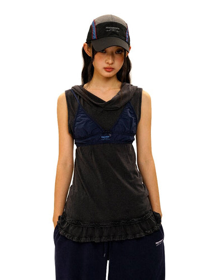 Multi-Fabric Patchwork Sports Cap【s0000017917】