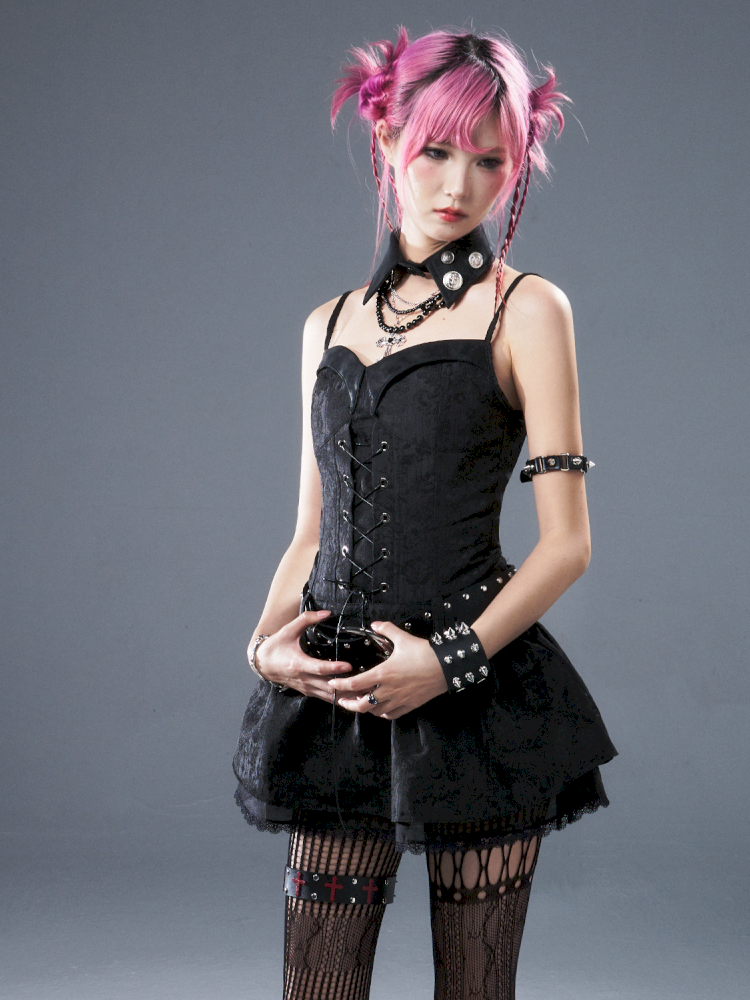 Tie-up Waist Strap Dress【s0000012943】