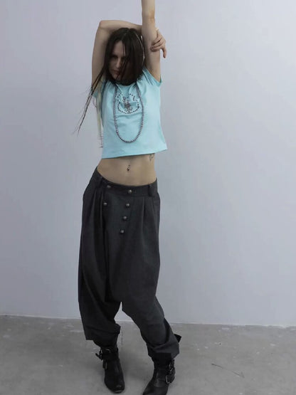 Hot Diamond Slim Short T-Shirt【s0000016572】