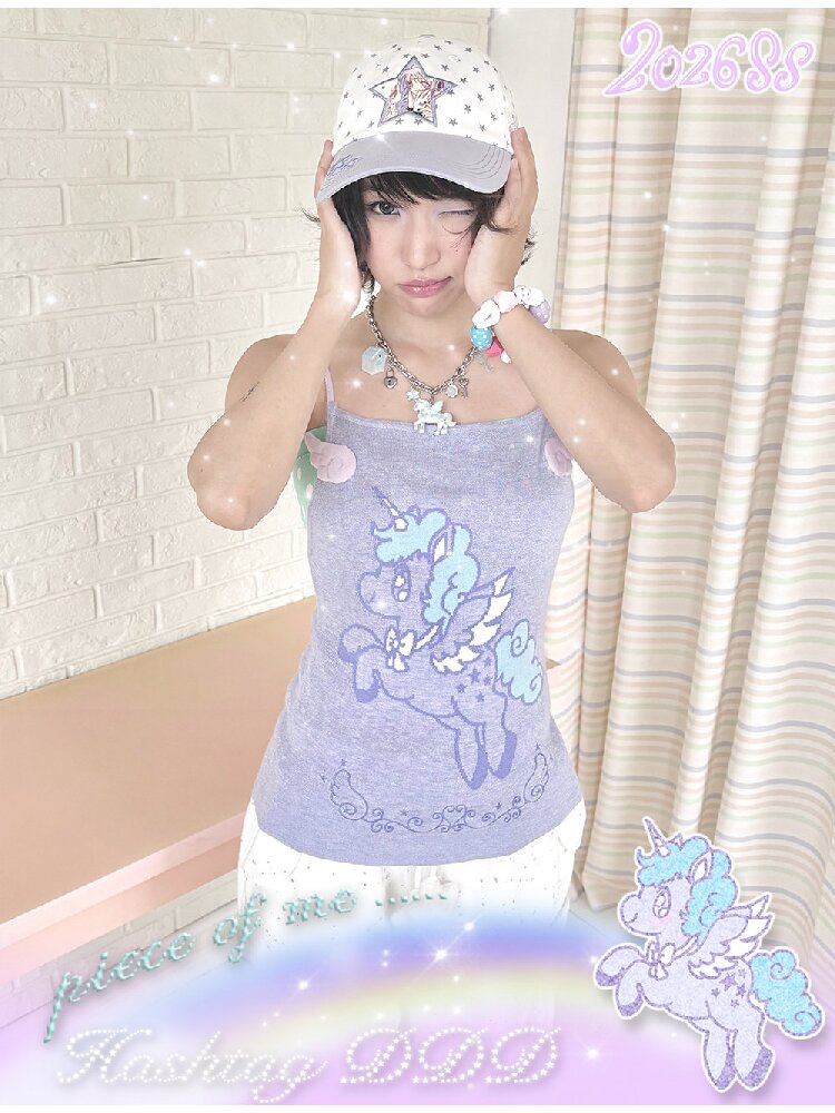 Silver Wire Slim Wings Camisole【s0000016665】