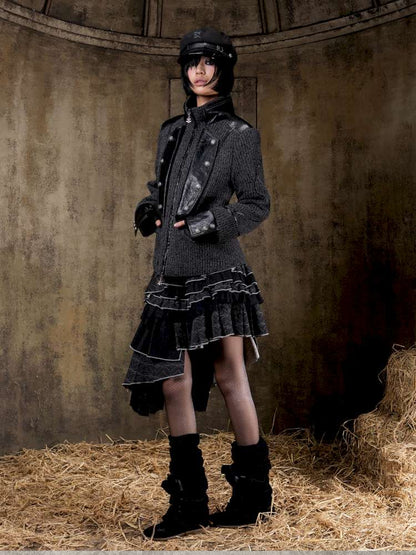 Knightly Punk Vintage Jacket Top【s0000015090】