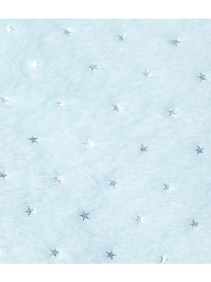 Mint Green Cotton Star Plush Hooded Jacket【s0000014693】