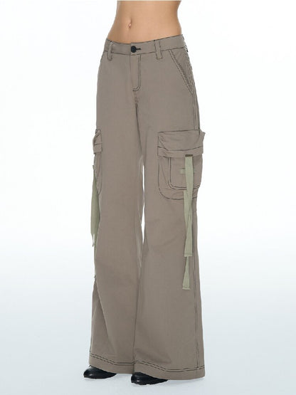 Large Pocket Topstitch Cargo Pant【s0000015860】