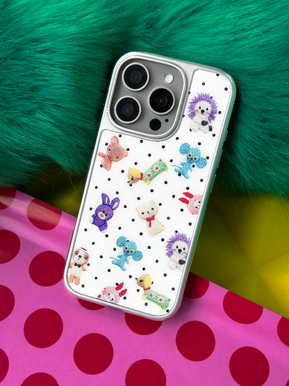 Cute Polka Dot Magnetic Phone Case【s0000016187】