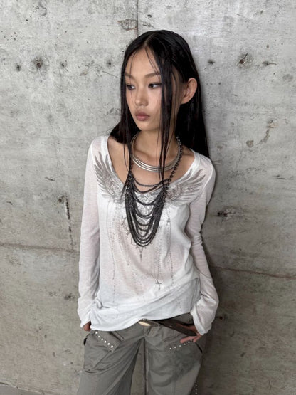 Long-sleeved Sun Protection T-shirt【s0000012713】