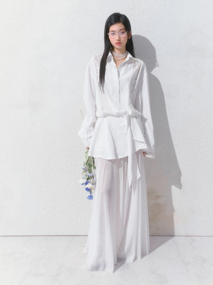 Two Piece Skirt Loose Shirt【s0000012156】