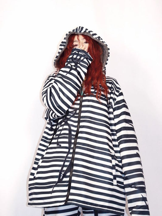 LEEDARK COTTON STRIPED SWEATSHIRT [S0000010858]