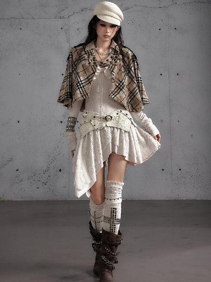 Punk Print Stretch Knit Dress【s0000019153】