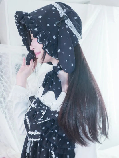 Polka Dot Floral Bud Chiffon Spaghetti Strap Dress【s0000013971】