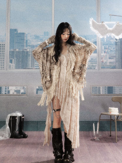 Fringe Drawstring Sunscreen Jacket【s0000016279】