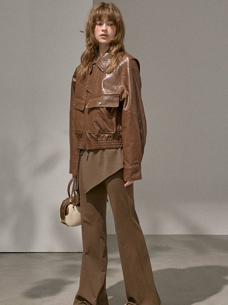 Beaded Drawstring Relaxed Fit Trousers【s0000014408】