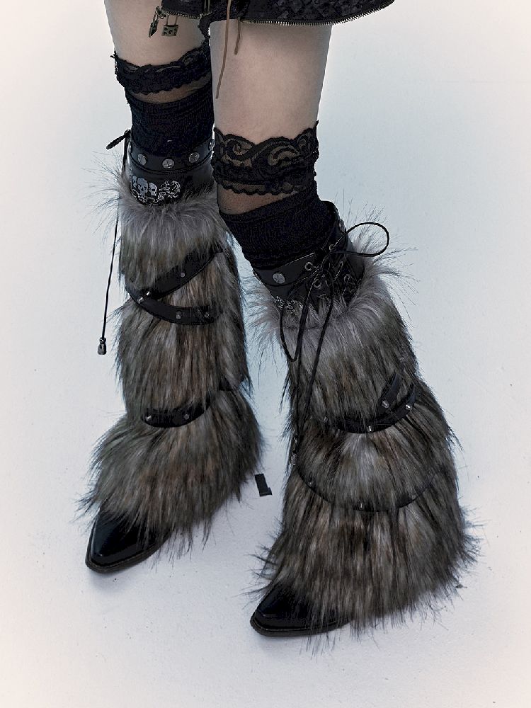 Heavy Duty Fur Pile Leggings [S0000011212]