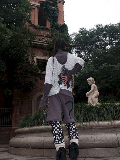 Multi-Tie Striped Long Sleeves【s0000015142】