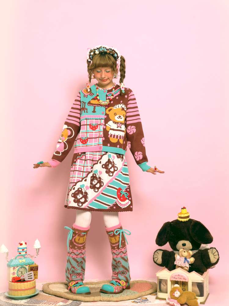 Vintage-Style Knit Cardigan【s0000014517】