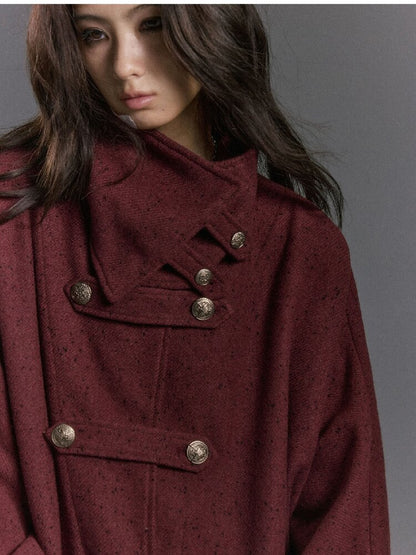 Knightly Napoleon Wool Coat【s0000019237】