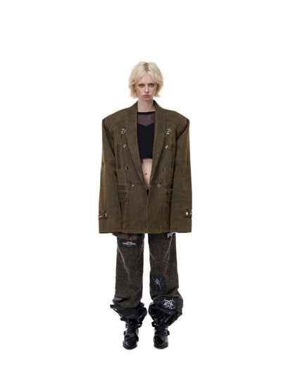 Electric Moon Silhouette Suit【s0000015130】