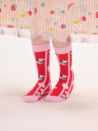 Panda Workshop Knitted Mid-Calf Socks【s0000010475】