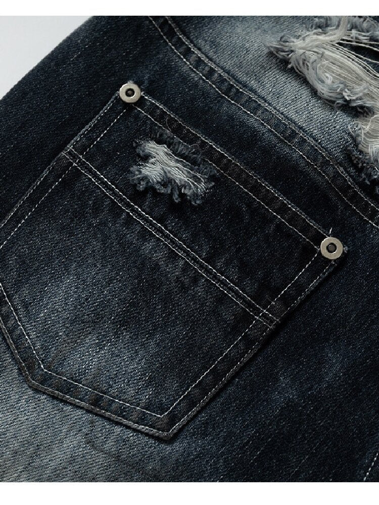 Hot Drill Heavy Wash Denim Pants【s0000016977】