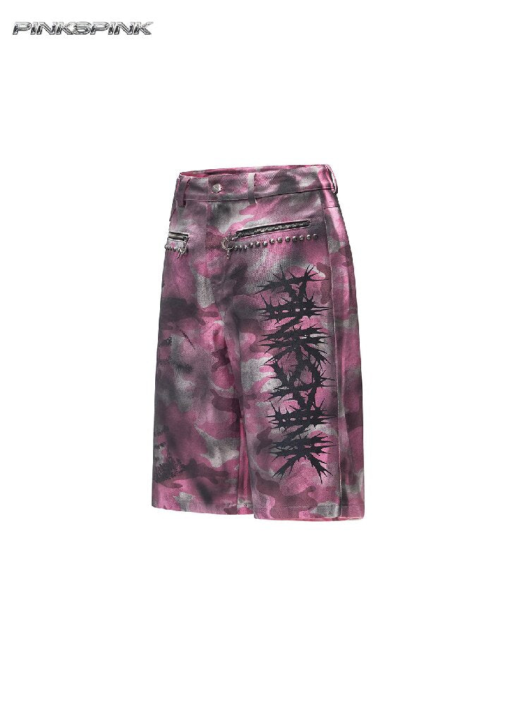 Riveted Coating Camo Wasteland Jeans【s0000017722】